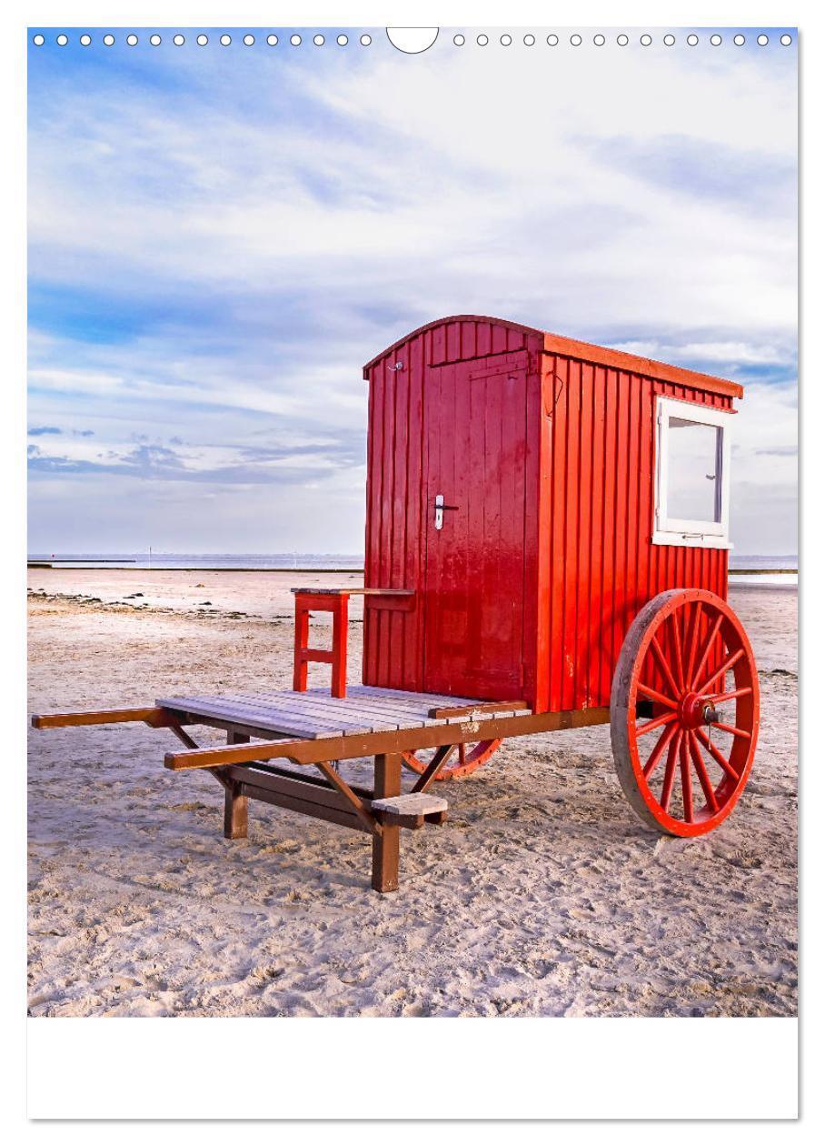 Bild: 9783435971756 | Borkum Strandspaziergang (Wandkalender 2025 DIN A3 hoch), CALVENDO...