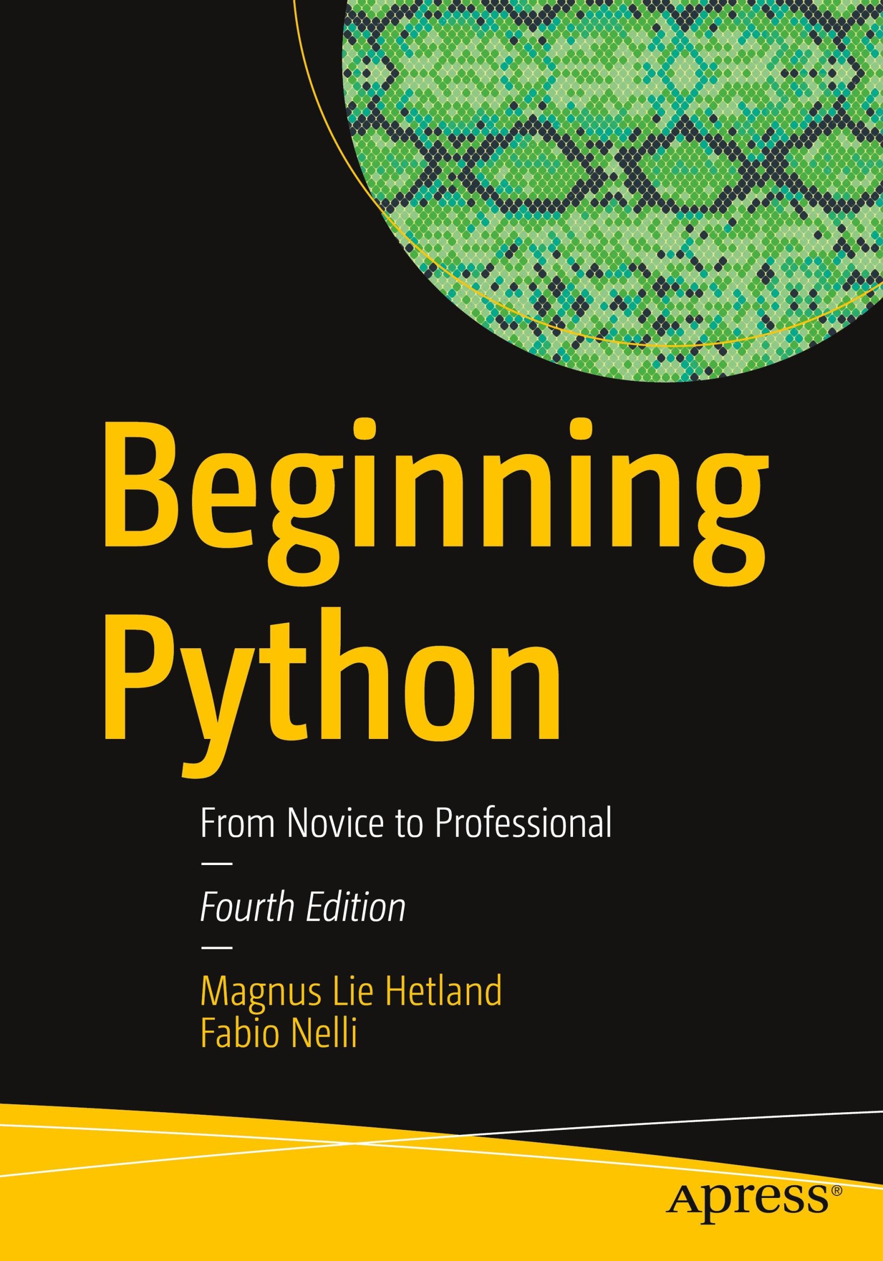 Cover: 9798868801952 | Beginning Python | From Novice to Professional | Fabio Nelli (u. a.)