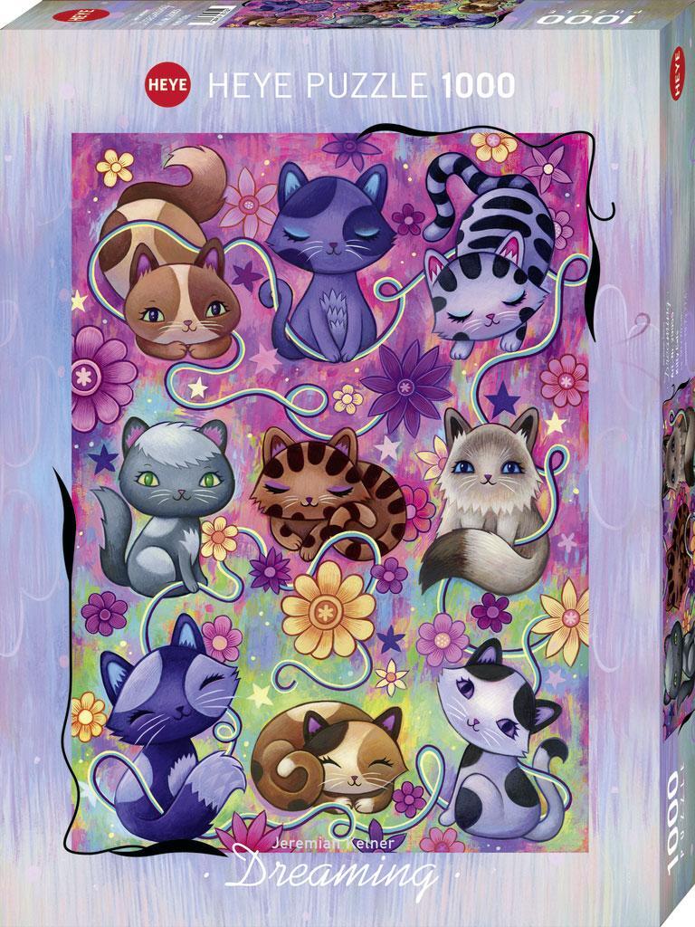 Cover: 4001689299552 | Kitty Cats Puzzle 1000 Teile | Jeremiah Ketner | Spiel | 29955 | 2021