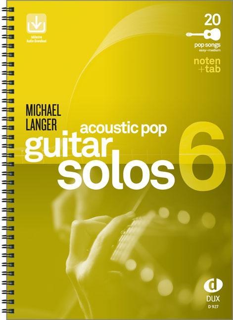 Cover: 9783868494037 | Acoustic Pop Guitar Solos 6 | Broschüre | 130 S. | Deutsch | 2024