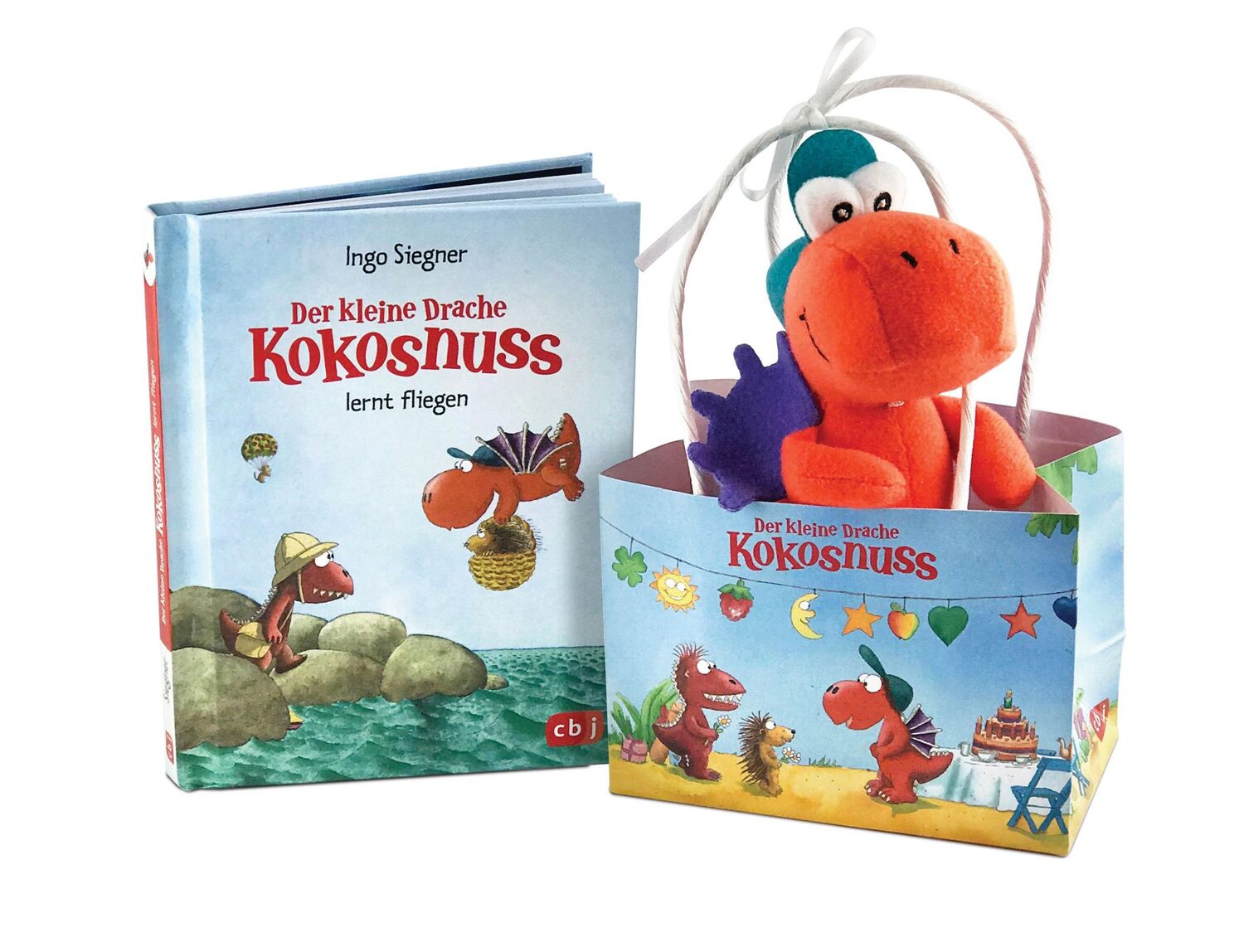 Cover: 9783570039946 | Der kleine Drache Kokosnuss - Geschenktüte | Ingo Siegner | Buch | cbj