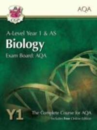 Cover: 9781782943198 | A-Level Biology for AQA: Year 1 &amp; AS Student Book with Online Edition