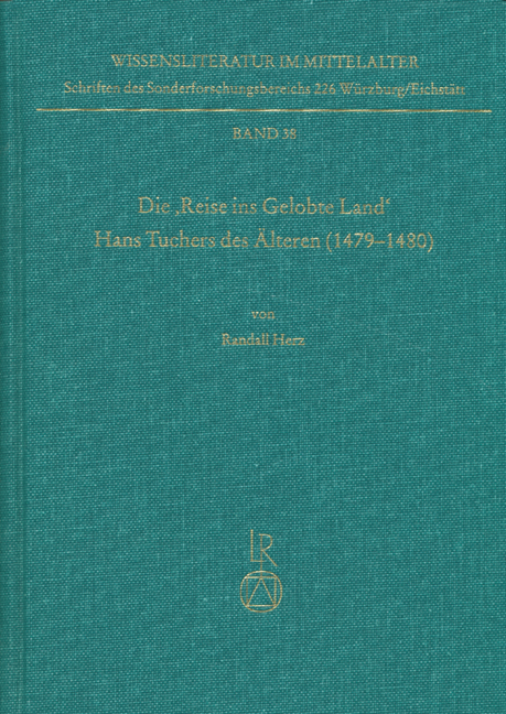 Cover: 9783895002540 | Die 'Reise ins Gelobte Land' Hans Tuchers des Älteren (1479-1480)
