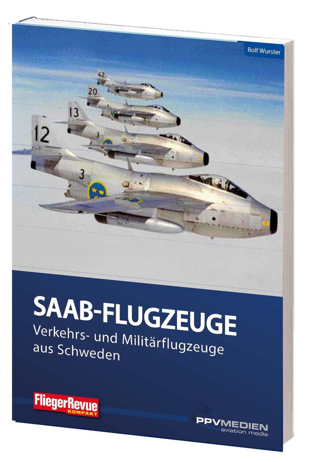 Cover: 9783955121600 | FliegerRevue kompakt 12 - Saab | Eine ungewöhnliche Flugzeugschmiede