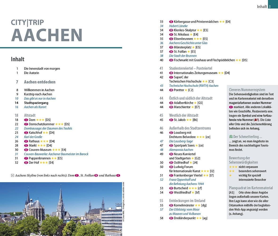 Bild: 9783831737536 | Reise Know-How CityTrip Aachen | Christine Krieb | Taschenbuch | 2023