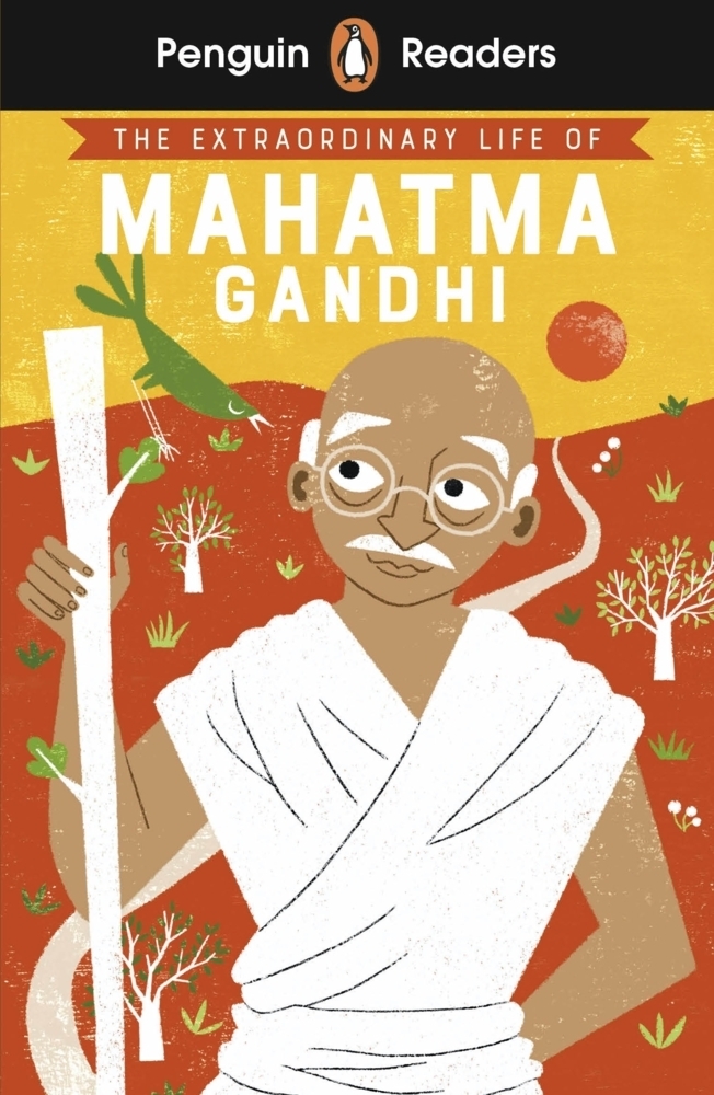 Cover: 9780241553404 | Penguin Readers Level 2: The Extraordinary Life of Mahatma Gandhi...