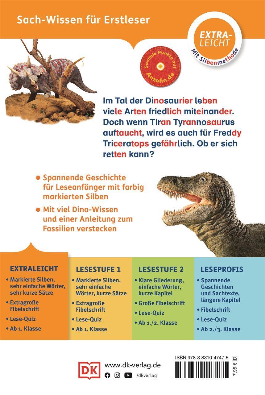 Rückseite: 9783831047475 | SUPERLESER! Dino in Gefahr | Susanne Böse | Buch | SUPERLESER! | 36 S.