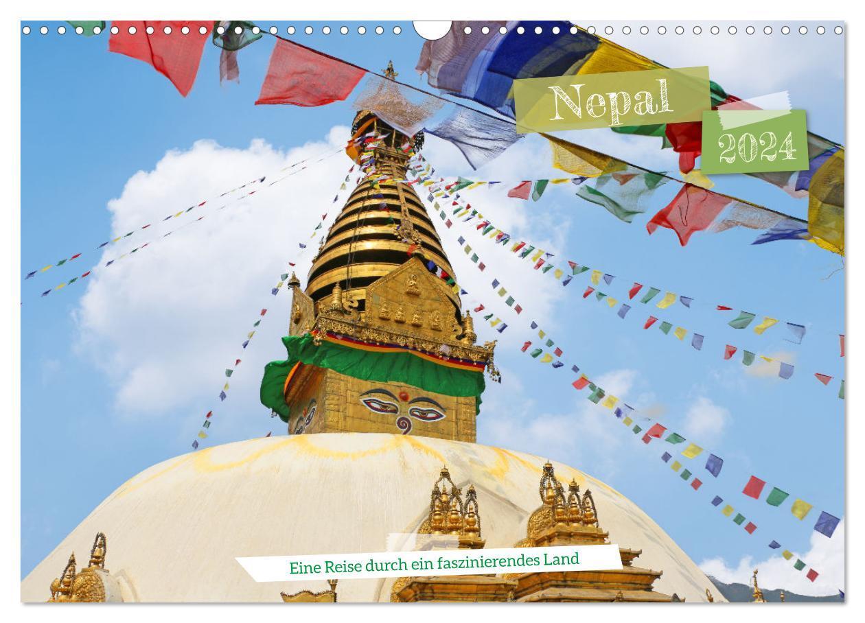 Cover: 9783383032462 | Nepal Eine Reise durch ein faszinierendes Land (Wandkalender 2024...