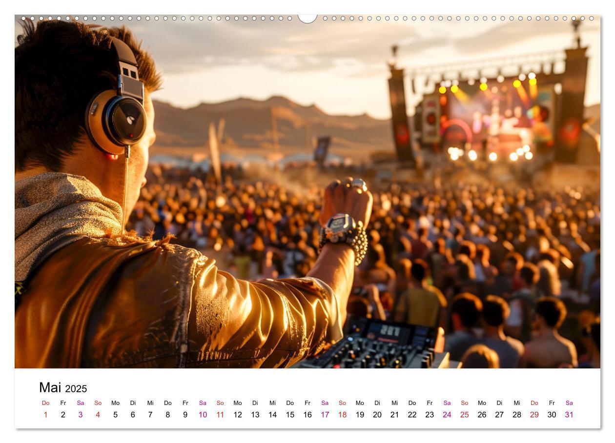 Bild: 9783457171509 | Festival Time (hochwertiger Premium Wandkalender 2025 DIN A2 quer),...