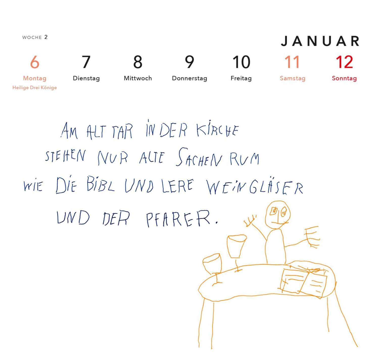 Bild: 9783830321200 | Der Hummel ihr Mann heist Hummer - Postkartenkalender 2025 | Ronge