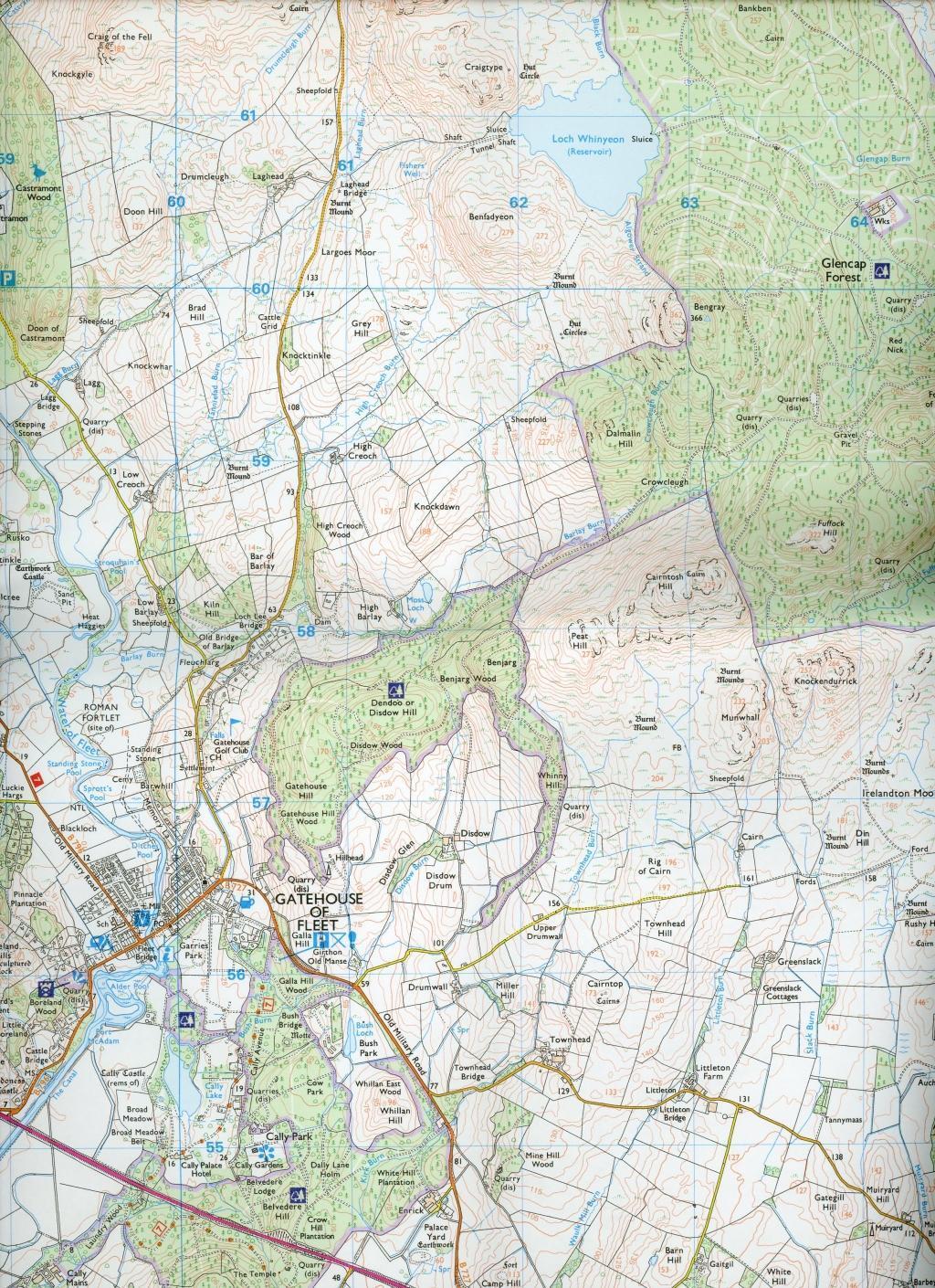 Bild: 9780319245644 | Kirkcudbright and Castle Douglas | Ordnance Survey | (Land-)Karte