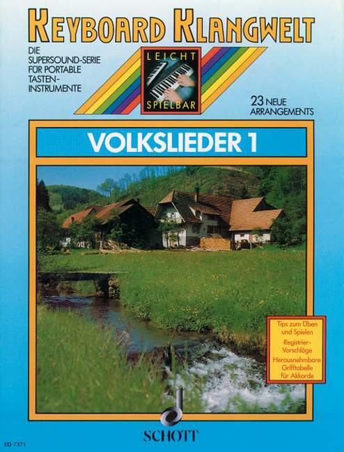 Cover: 9783795750176 | Volkslieder 1 | Broschüre | 24 S. | Deutsch | 1985 | Schott Music