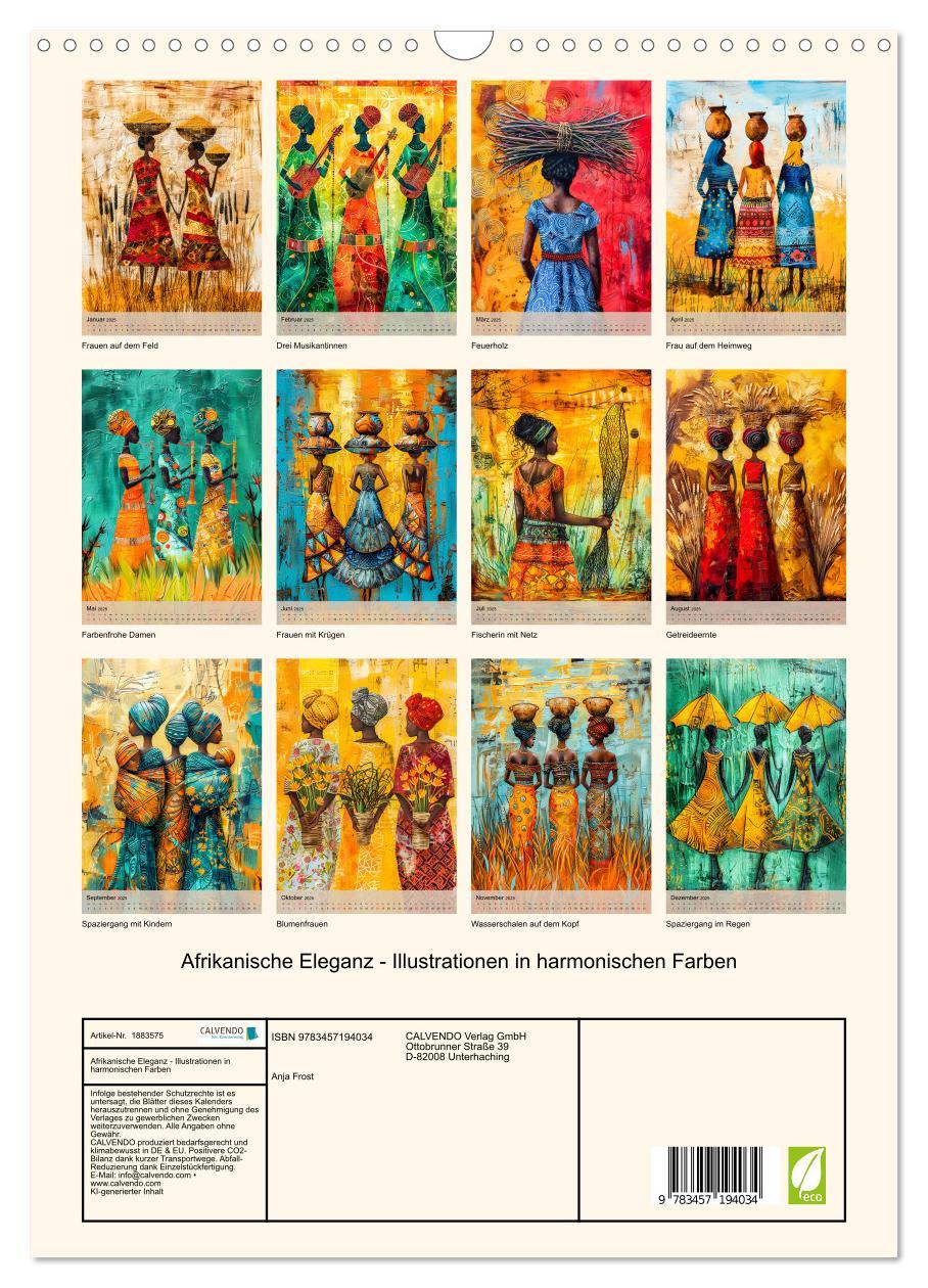 Bild: 9783457194034 | Afrikanische Eleganz - Illustrationen in harmonischen Farben...