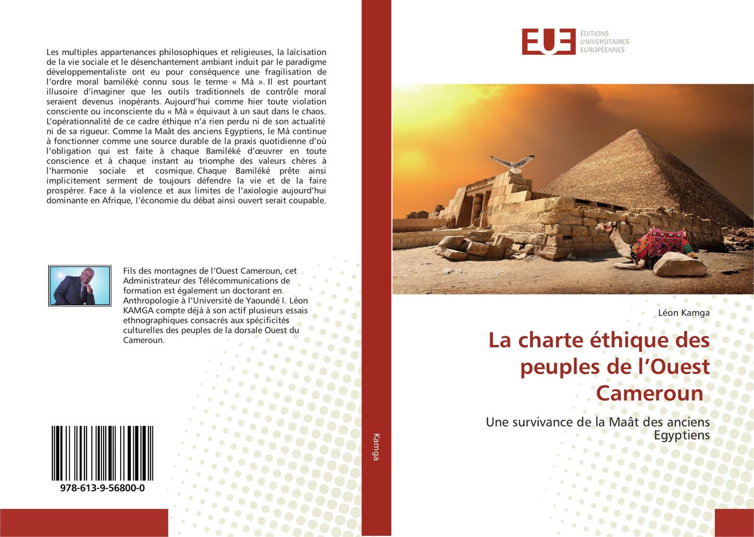 Cover: 9786139568000 | La charte éthique des peuples de l¿Ouest Cameroun | Léon Kamga | Buch