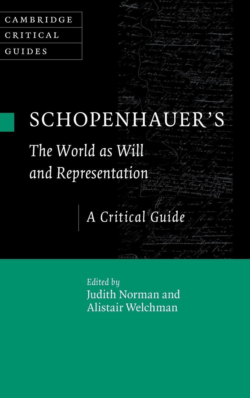 Cover: 9781108477543 | Schopenhauer's 'The World as Will and Representation' | Welchman