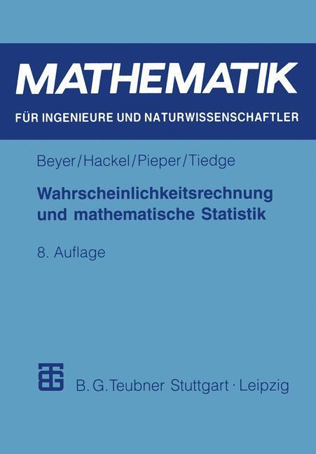 Cover: 9783519002291 | Wahrscheinlichkeitsrechnung und mathematische Statistik | Taschenbuch