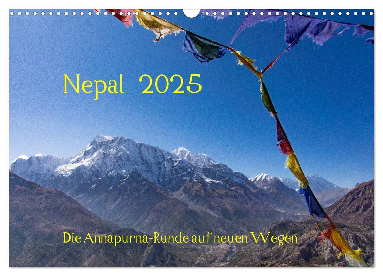 Cover: 9783435149346 | NEPAL - rund um die Annapurna (Wandkalender 2025 DIN A3 quer),...