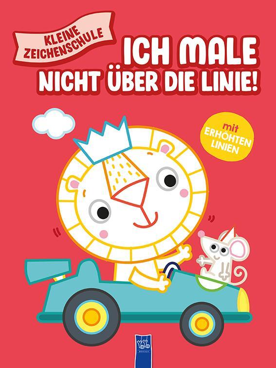 Cover: 9789463998307 | Kleine Zeichenschule - Ich male nicht über die Linie (rot) | Buch