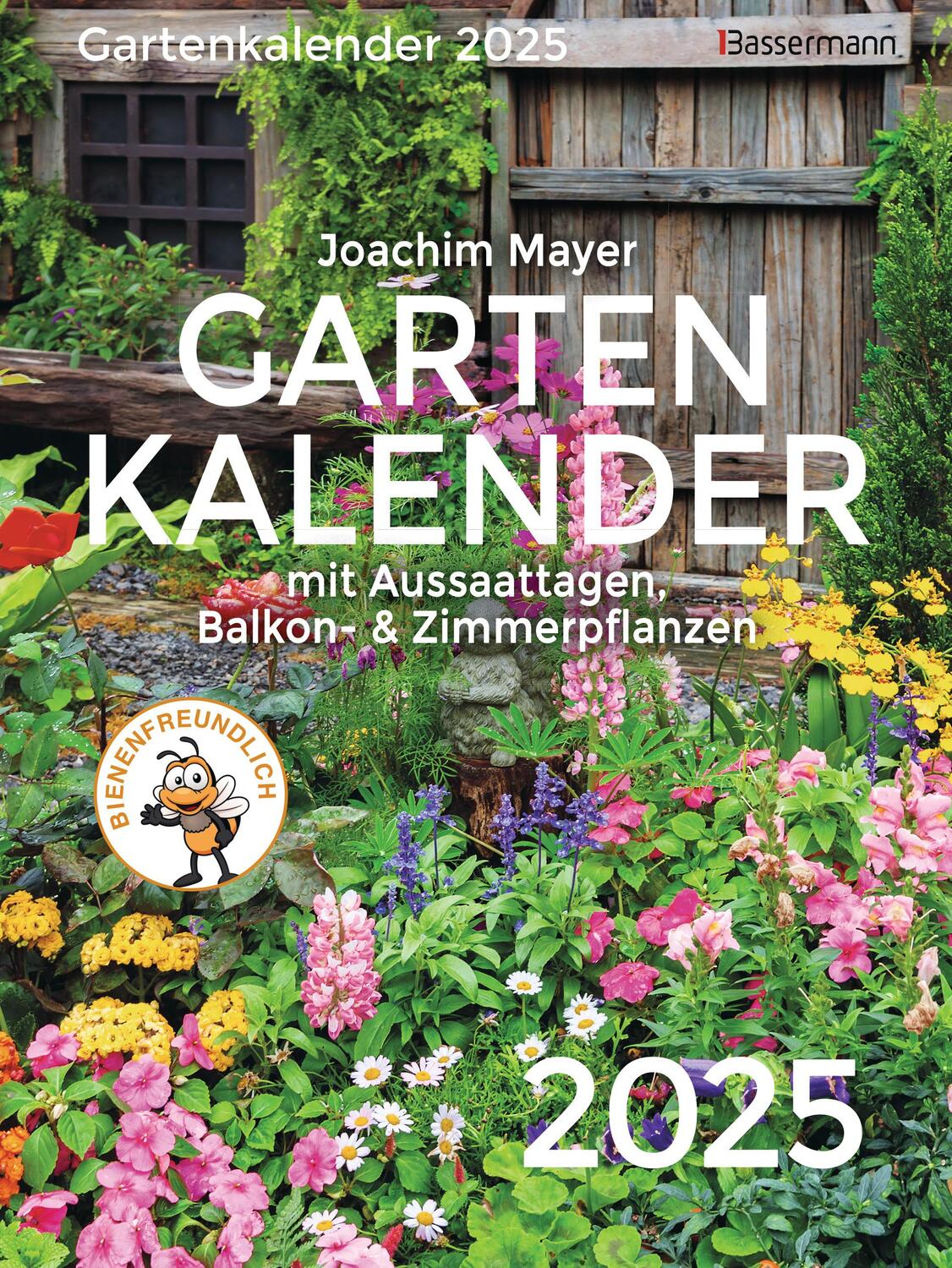 Cover: 9783809449249 | Gartenkalender 2025 | mit Aussaattagen, Balkon- und Zimmerpflanzen