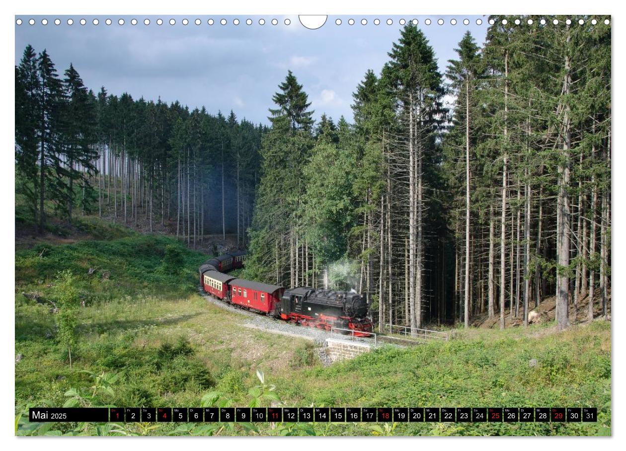 Bild: 9783435686971 | Schmalspurbahnen in Sachsen Anhalt (Wandkalender 2025 DIN A3 quer),...