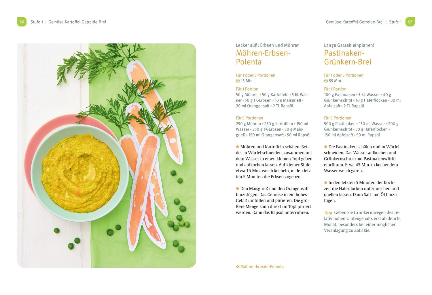 Bild: 9783432118659 | Veggie-Baby | Vegetarisch kochen für Babys und Kleinkinder | Snowdon