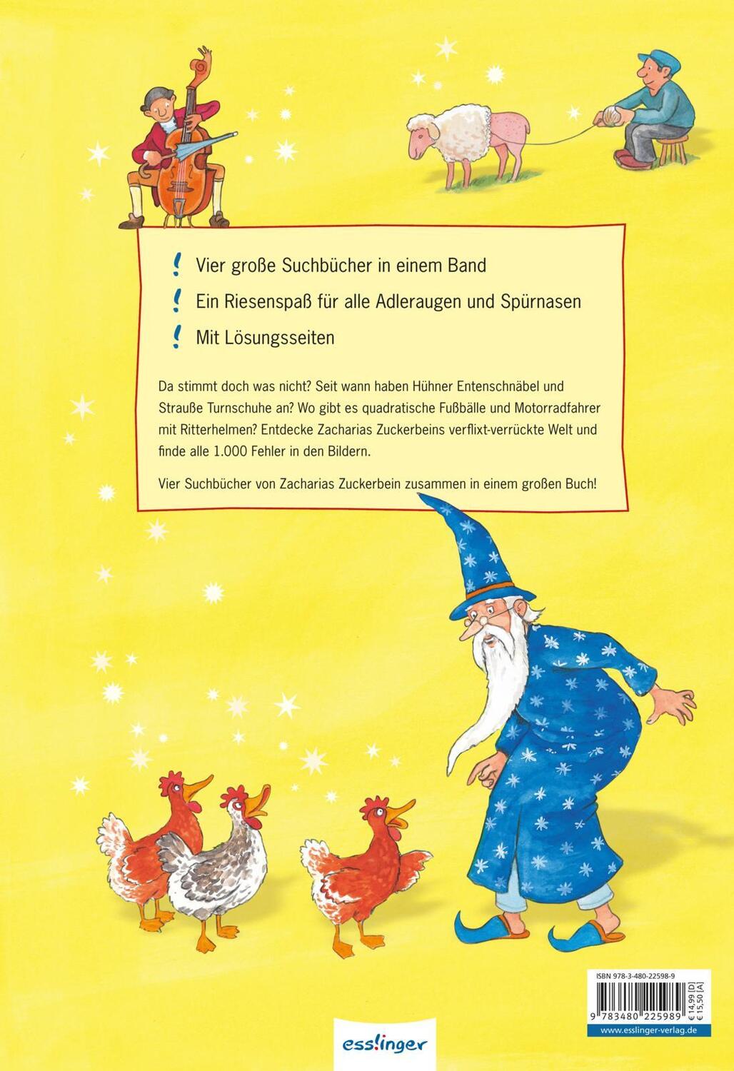 Rückseite: 9783480225989 | Das 1.000 Fehler-Suchspaßbuch | Silke Moritz | Buch | 120 S. | Deutsch