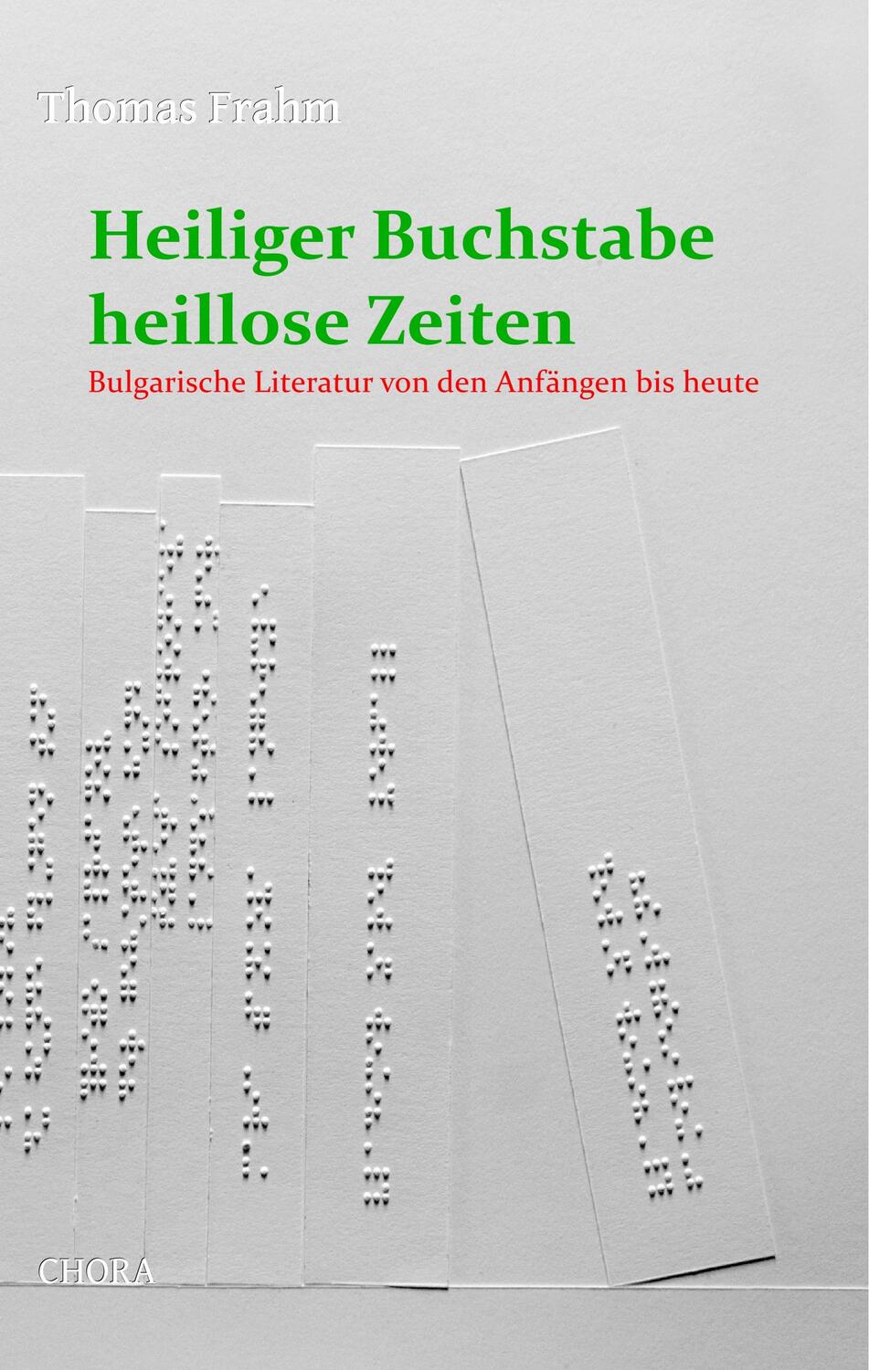 Cover: 9783929634709 | Heiliger Buchstabe, heillose Zeiten | Thomas Frahm | Buch | 244 S.
