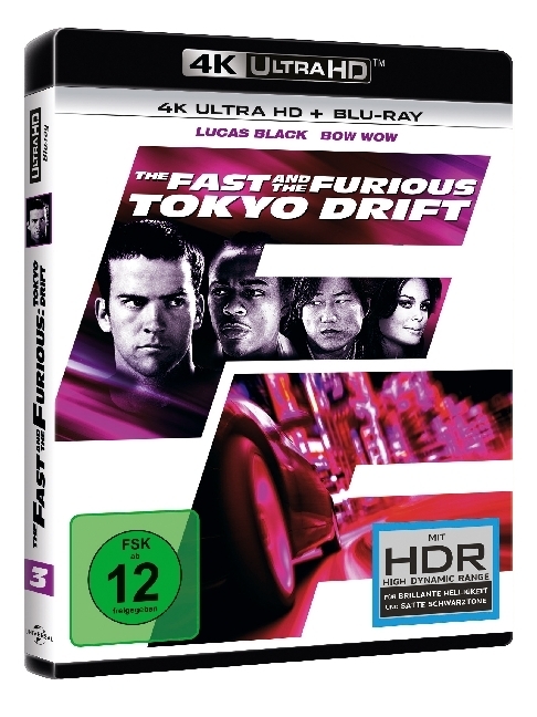 Bild: 5053083143435 | The Fast and the Furious: Tokyo Drift 4K, 2 UHD-Blu-ray | Justin Lin
