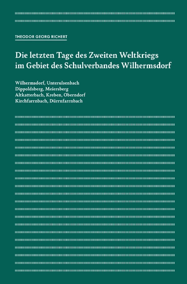 Cover: 9783753120690 | Die letzten Tage des Zweiten Weltkriegs im Gebiet des...