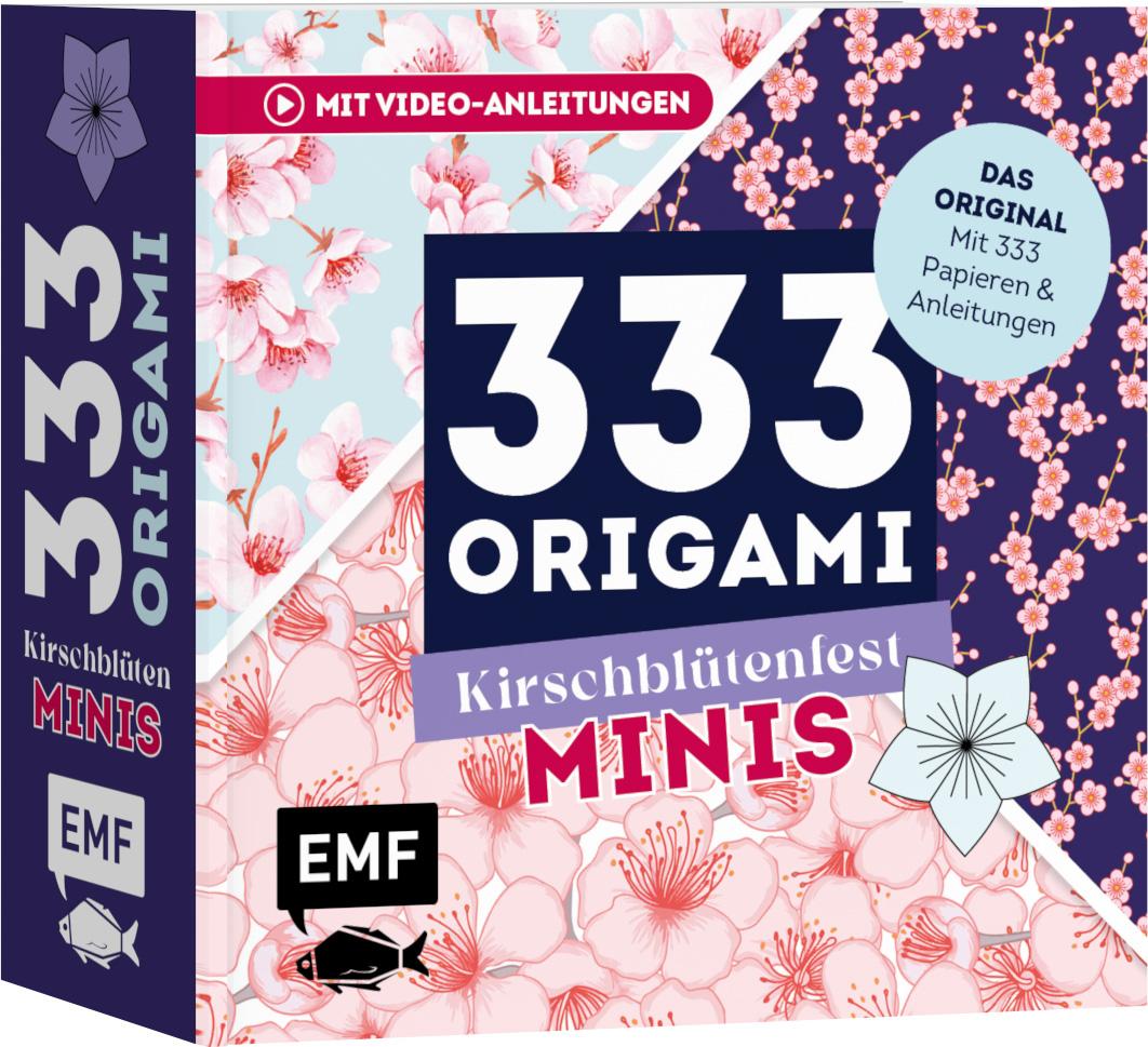 Cover: 9783745927672 | 333 Origami Minis - Kirschblütenfest - Dein dekorativer Wendeblock...