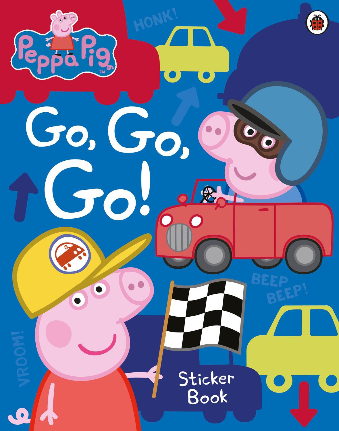 Cover: 9780241321515 | Peppa Pig: Go, Go, Go! | Vehicles Sticker Book | Peppa Pig | Buch