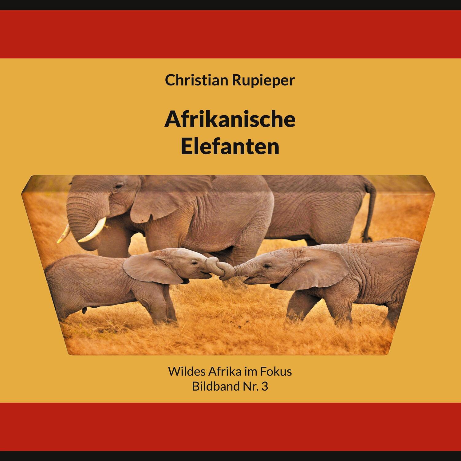 Cover: 9783755713531 | Afrikanische Elefanten | Wildes Afrika im Fokus - Bildband Nr. 3