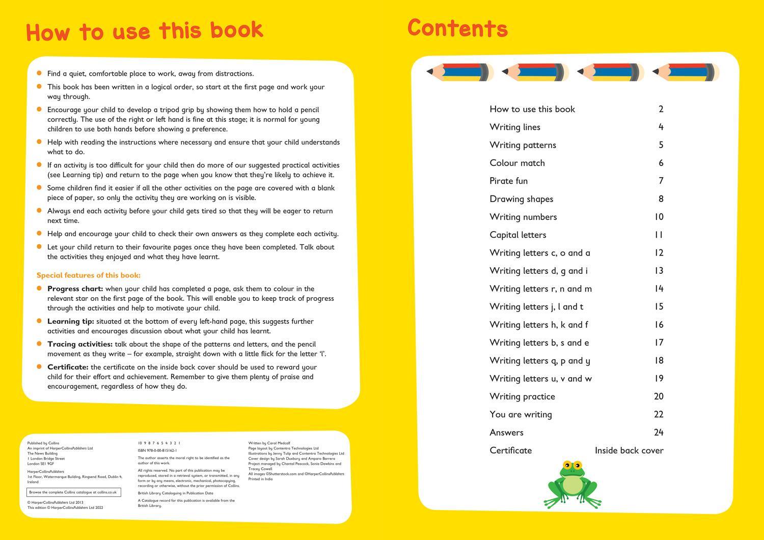 Bild: 9780008151621 | Writing Workbook Ages 3-5 | Collins Easy Learning | Taschenbuch | 2015