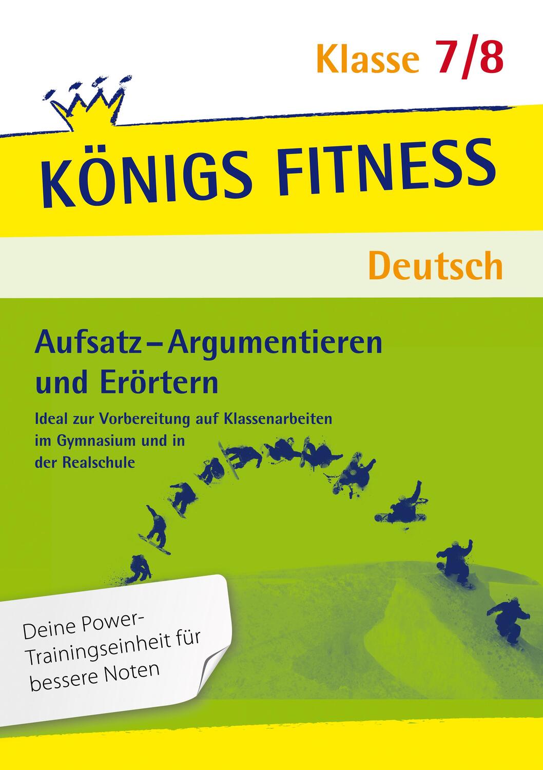 Cover: 9783804415775 | Aufsatz - Argumentieren und Erörtern. Deutsch Klasse 7/8. | Notzon