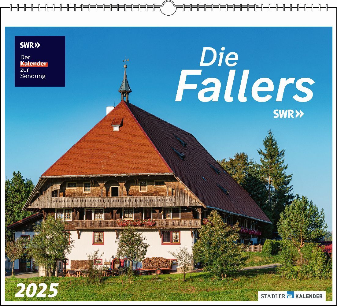 Cover: 9783861924227 | Die Fallers 2025 | Kathrin Brunner-Schwer | Kalender | Spiralbindung