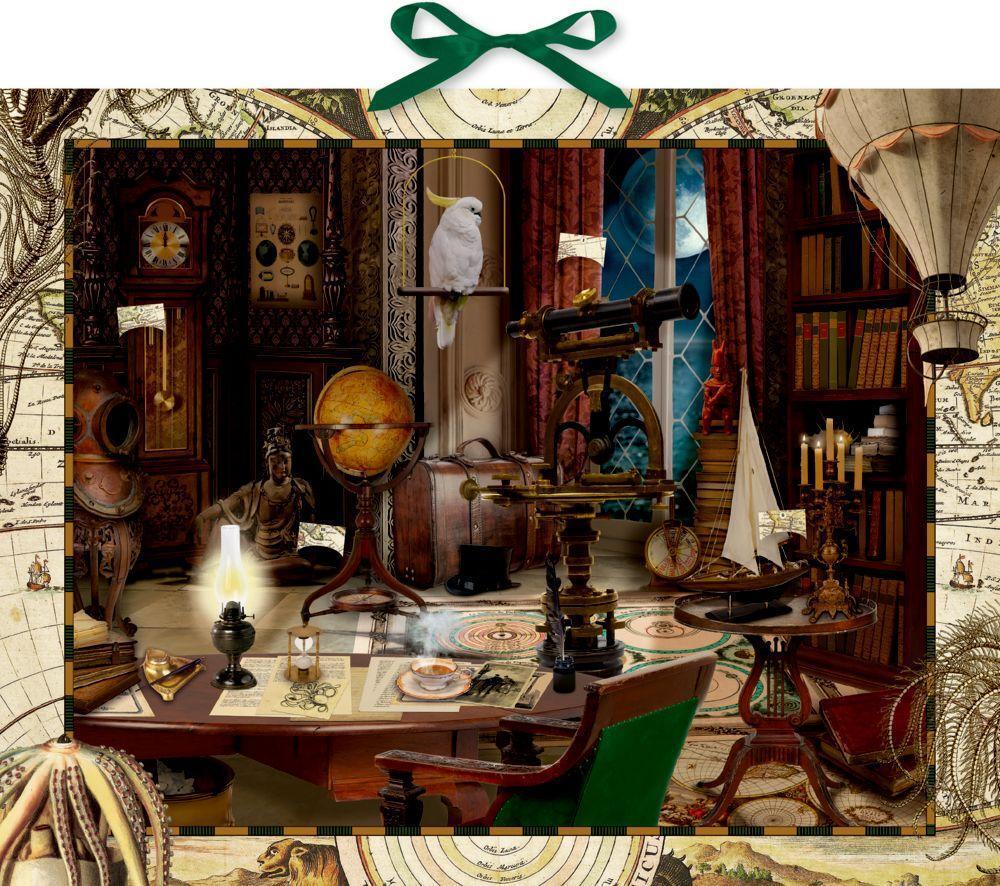 Cover: 4050003952550 | Zettelkalender - Weihnachten mit Jules Verne | Susan Niessen | 1 S.