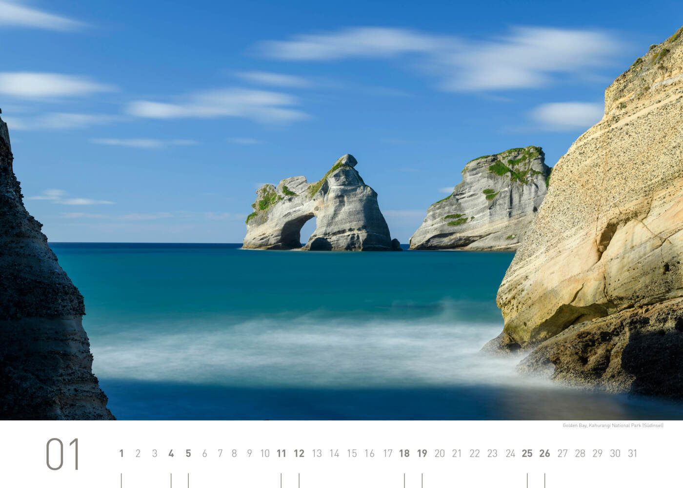 Bild: 9783968555430 | 360° Neuseeland Exklusivkalender 2025 | Christian Heeb | Kalender