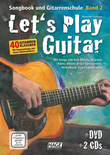 Cover: 4026929918147 | Let's Play Guitar Band 2 | Songbook und Gitarrenschule | Espinosa