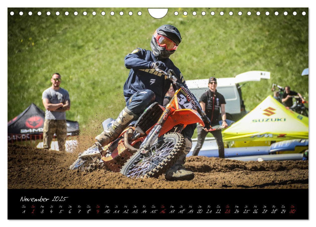 Bild: 9783435295814 | Motocross Racing 2025 (Wandkalender 2025 DIN A4 quer), CALVENDO...