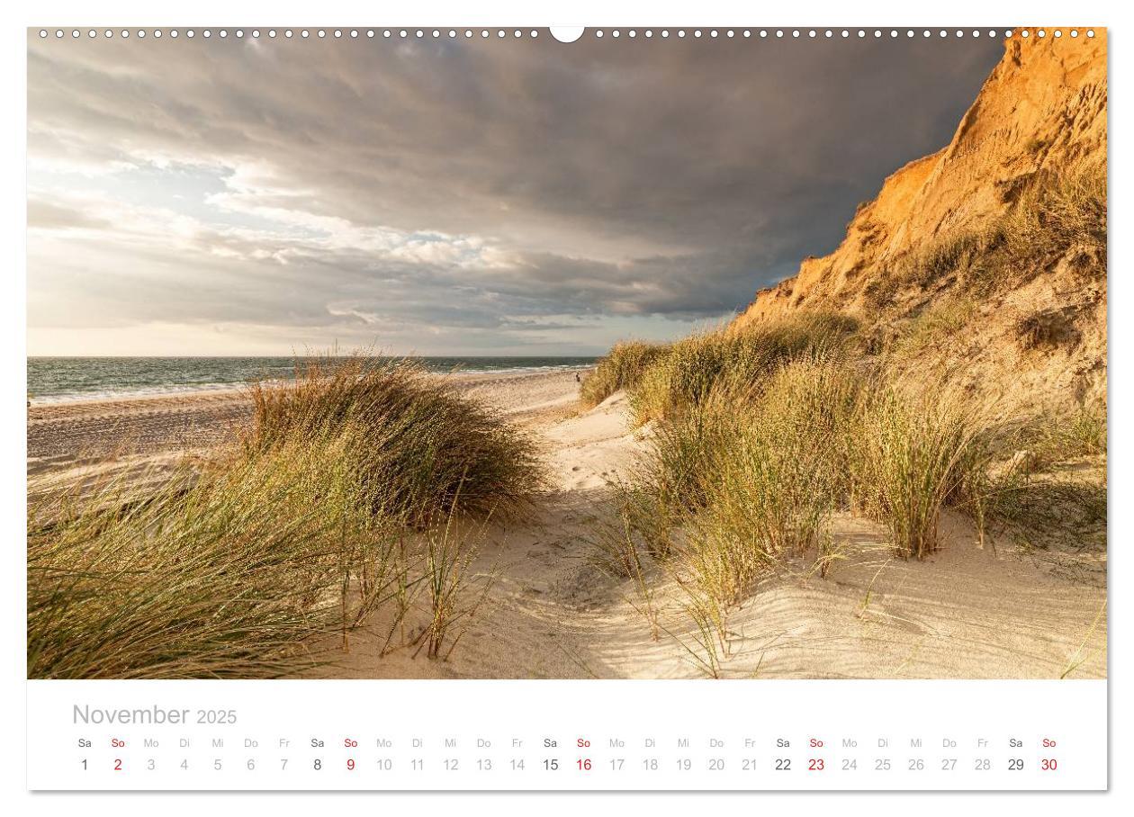 Bild: 9783435590674 | Sehnsucht Sylt (Wandkalender 2025 DIN A2 quer), CALVENDO...