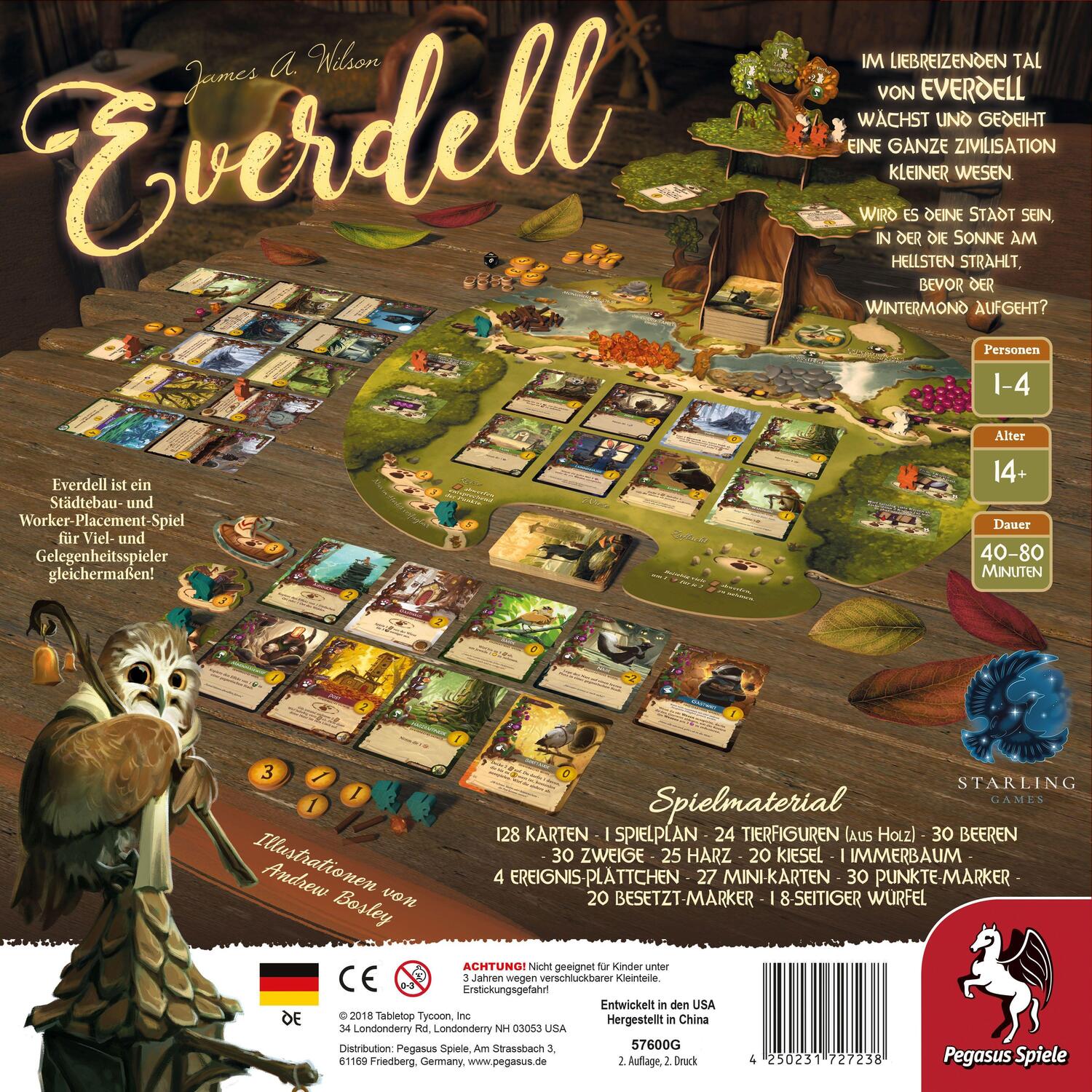 Bild: 4250231727238 | Everdell (deutsche Ausgabe) | Spiel | Deutsch | 2021 | Pegasus