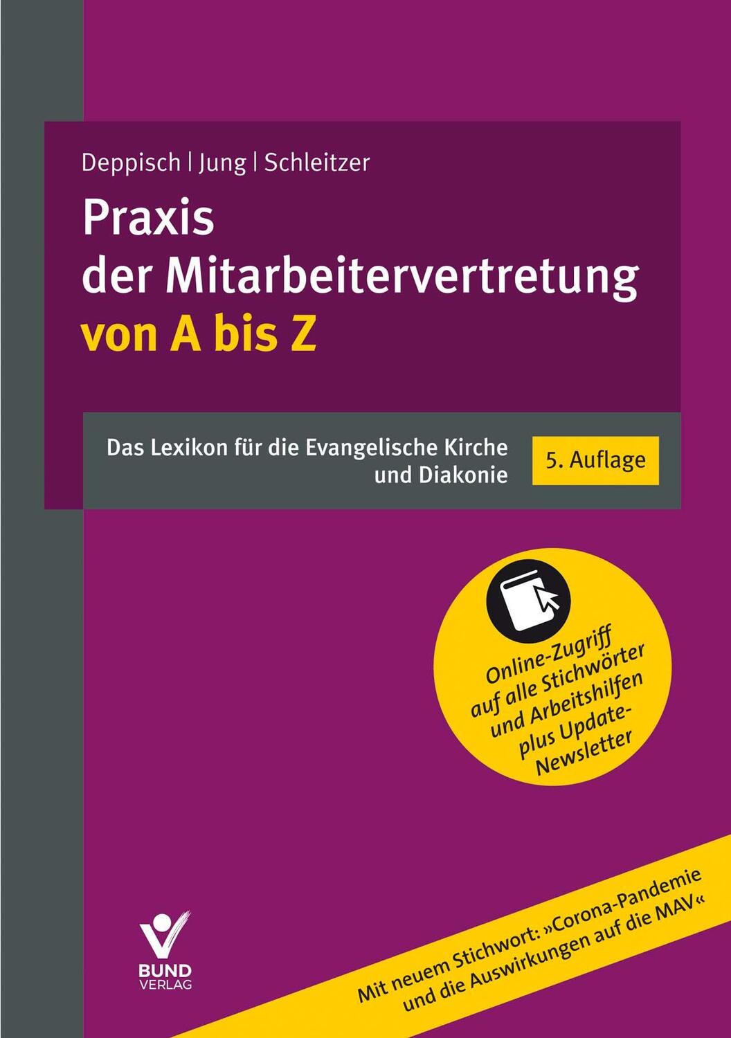 Cover: 9783766368829 | Praxis der Mitarbeitervertretung von A bis Z | Deppisch (u. a.) | Buch