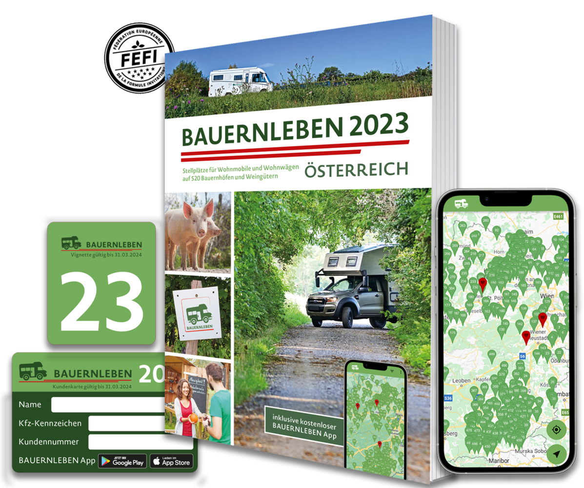 Cover: 9783200086197 | Bauernleben 2023 Österreich | für Wohnmobile, Vans und Wohnwägen