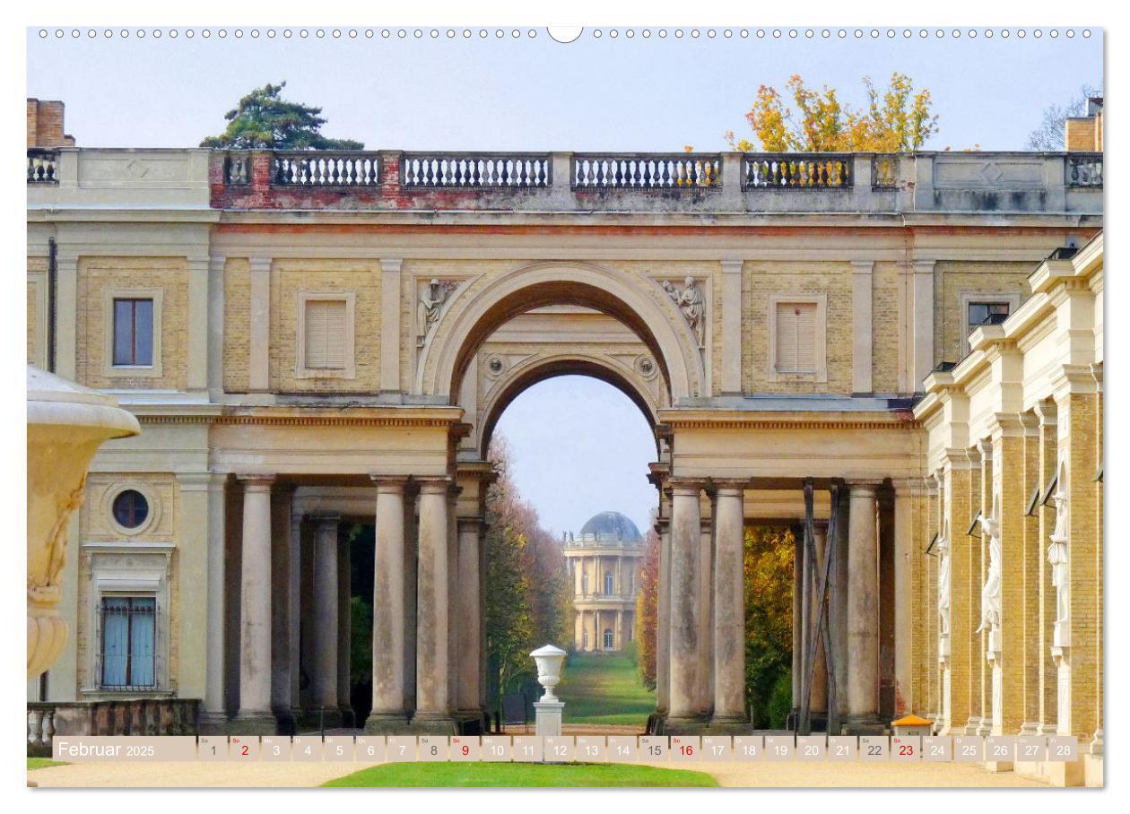 Bild: 9783435075867 | Rund um Schloss Sanssouci (Wandkalender 2025 DIN A2 quer), CALVENDO...