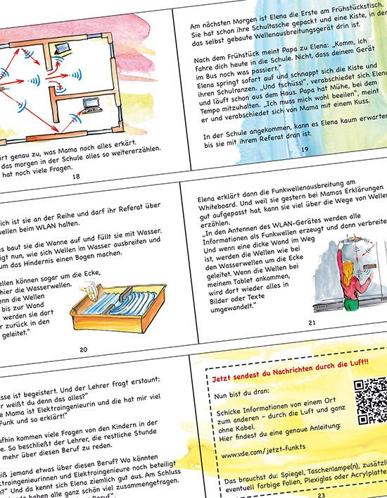 Bild: 9783926341587 | ... und die Elektroingenieurin kann Nachrichten um die Ecke senden