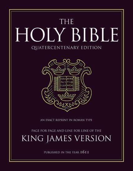 Cover: 9780199557608 | King James Bible | 400th Anniversary Edition | Oxford University Press