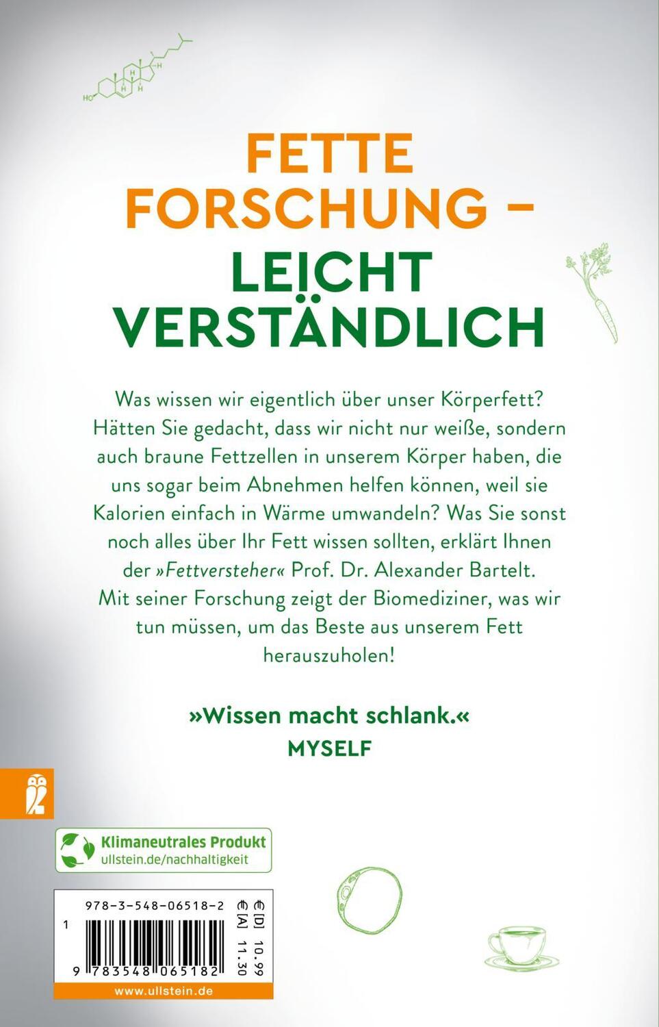 Rückseite: 9783548065182 | Der Fettversteher | Alexander Bartelt | Taschenbuch | Deutsch | 2022