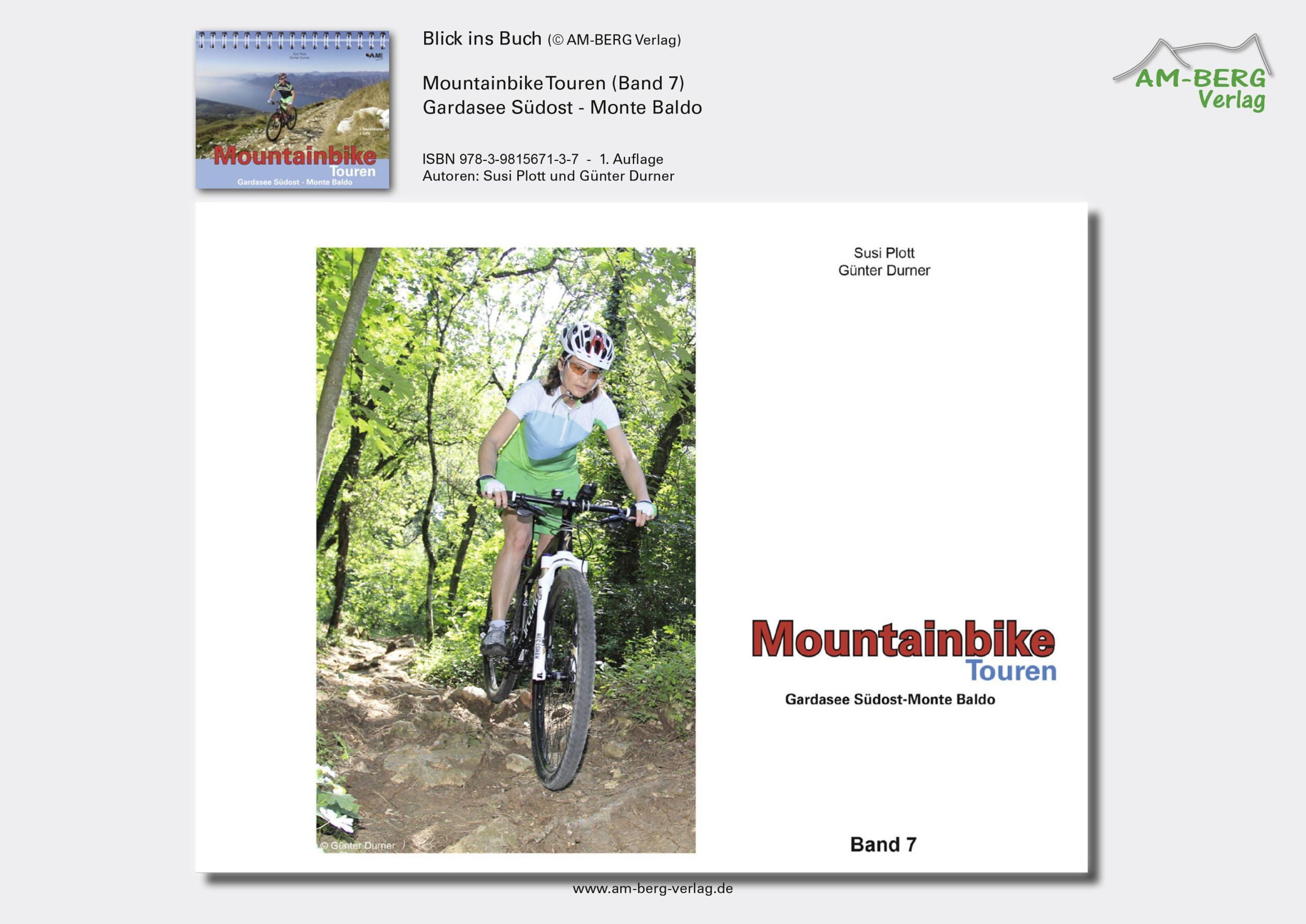 Bild: 9783981567137 | Mountainbike Touren Gardasee Südost - Monte Baldo | Band 7 | Buch