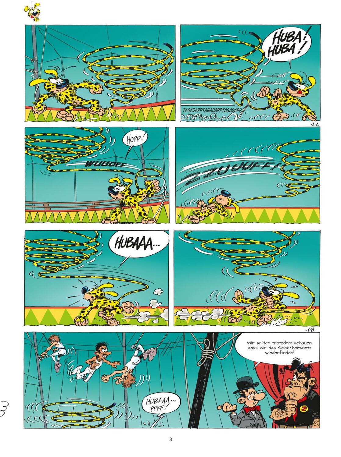 Bild: 9783551796806 | Marsupilami 32: Manege frei! | André Franquin (u. a.) | Taschenbuch