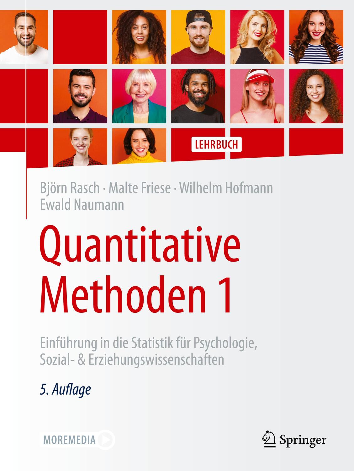 Cover: 9783662632819 | Quantitative Methoden 1 | Björn Rasch (u. a.) | Taschenbuch | Deutsch